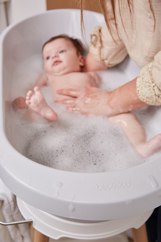 bébé-jou Baignoire Sense Uni Mellow Blanc.