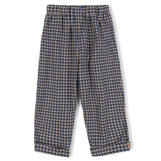 nixnut pants/indigo checkered チェックパンツ 92-