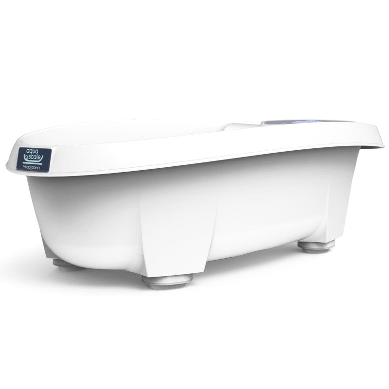 Aqua scale digital baby bath with hot sale scale white