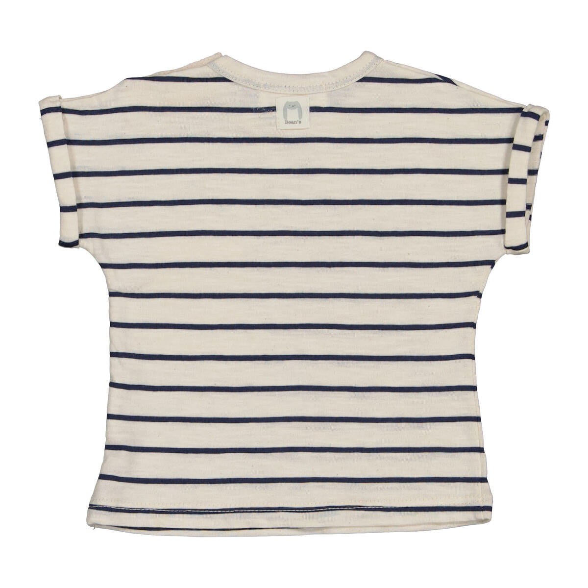 Bean's Quince Banana Striped T-Shirt | Blue