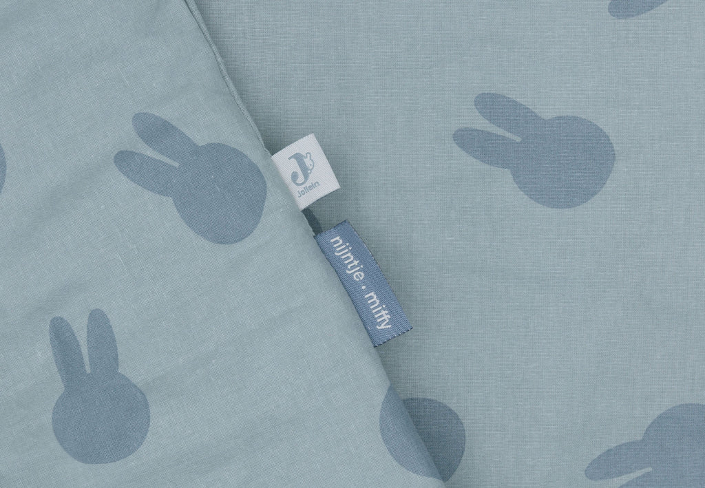 Jollein Duvet cover 100x140cm Miffy Shadow Sea Green
