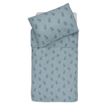 Jollein Duvet cover 100x140cm Miffy Shadow Sea Green