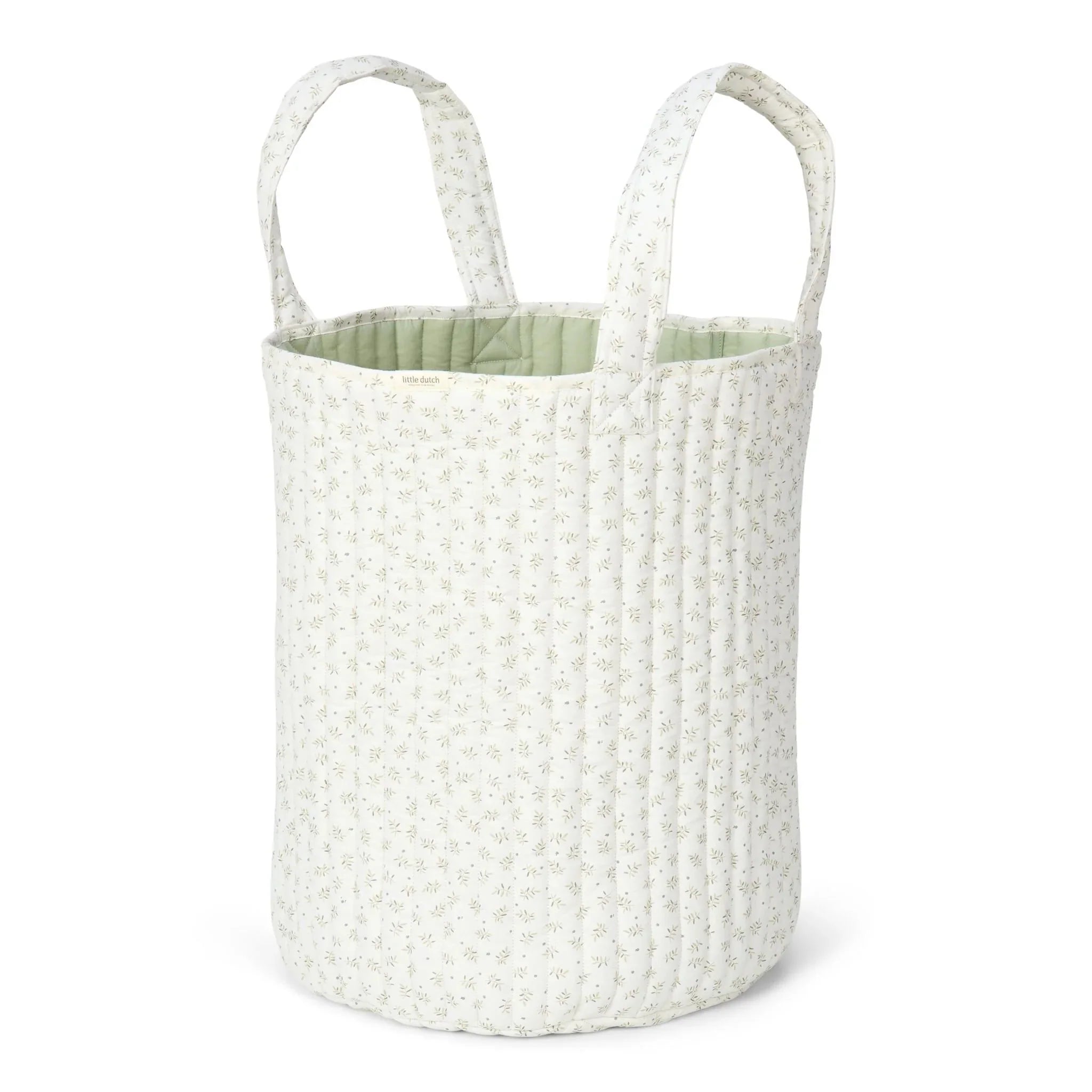 Little Dutch Storage Basket Reversible Large 35 Ø | Blueberry Leaves