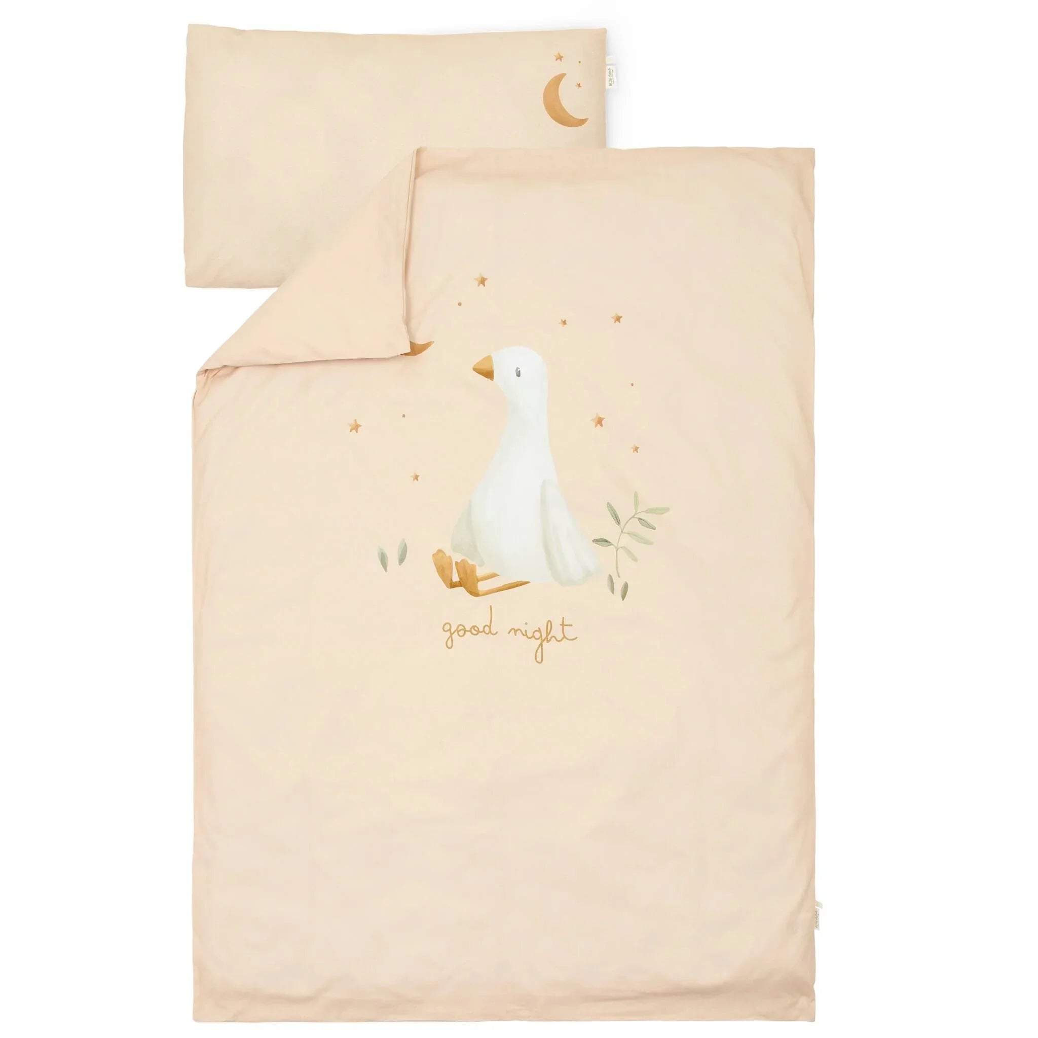 Little Dutch Duvet Cover Cot 100x140cm | Little Goose Beige