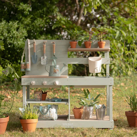 Little Dutch Wooden Outdoor Kitchen | Mint - PRE ORDER delivery mid-April