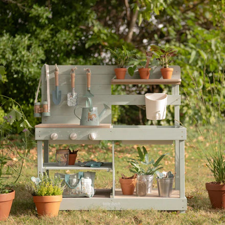 Little Dutch Wooden Outdoor Kitchen | Mint - PRE ORDER delivery mid-April
