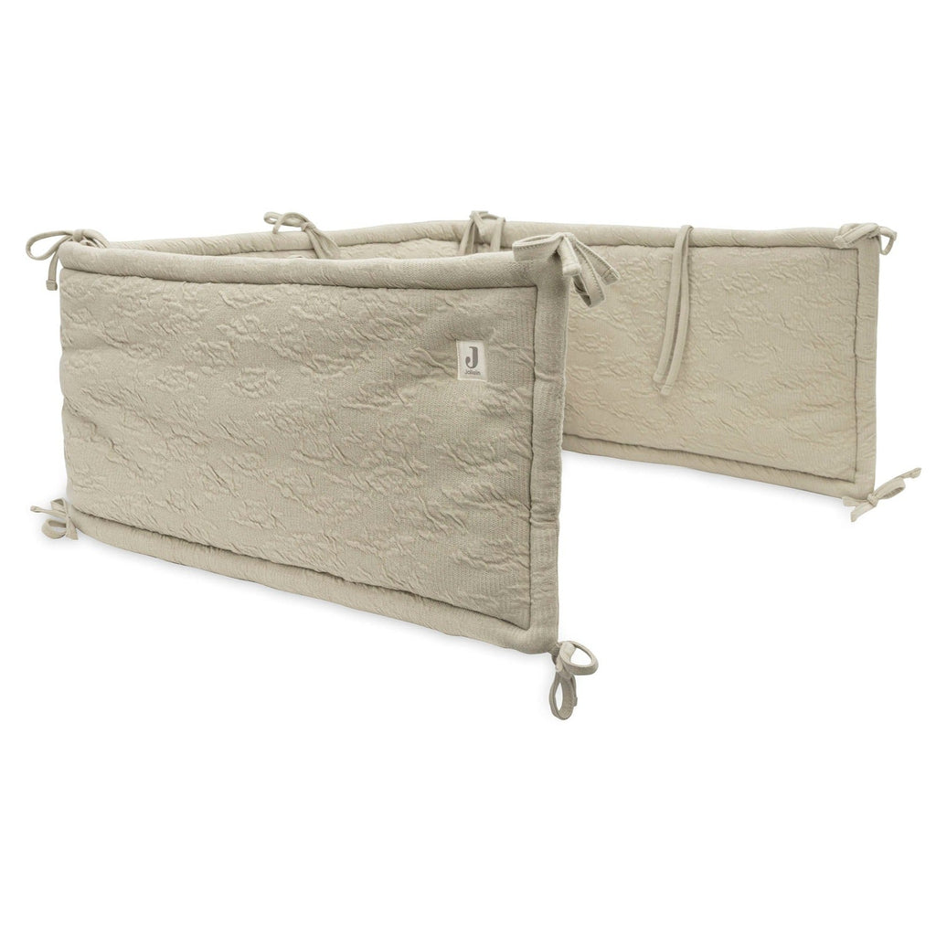 Jollein Play Pen / Bed Bumper 35x180 cm | Soft Waves Olive Green