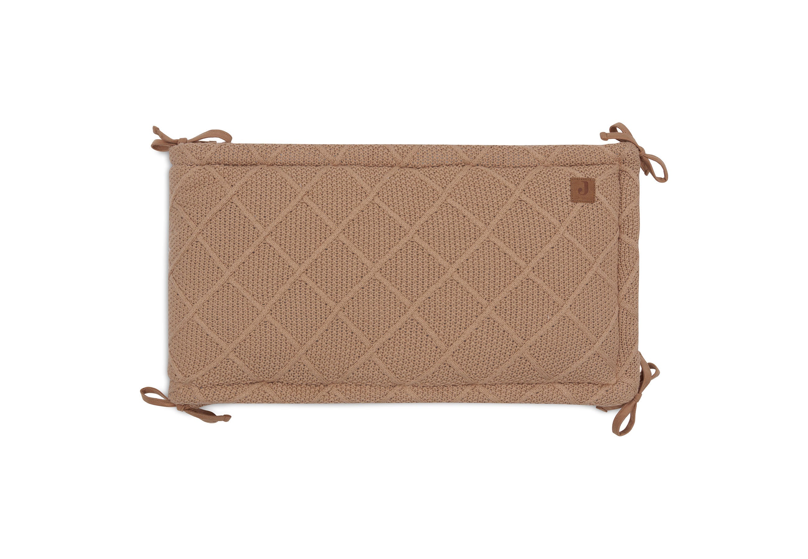 Jollein Box border 180x30cm Check Knit Biscuit