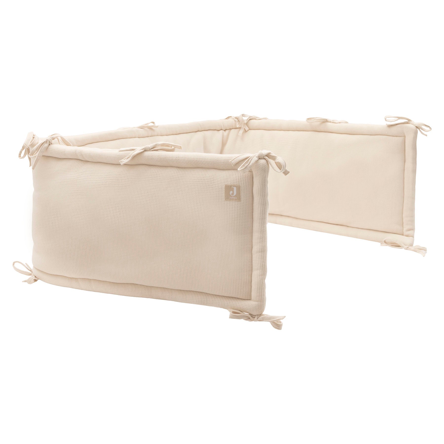 Jollein Box bumper 220x30cm Mesh Sand