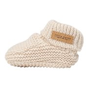 Little Dutch Knitted baby slippers 0-6M | Sand