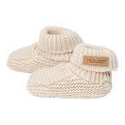 Little Dutch Knitted baby slippers 0-6M | Sand