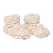 Little Dutch Knitted baby slippers 0-6M | Sand