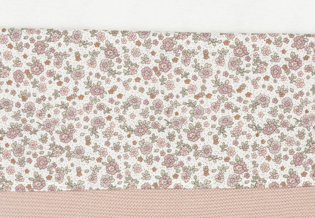 Jollein Fitted Sheet Crib 75x100cm | Retro Flowers