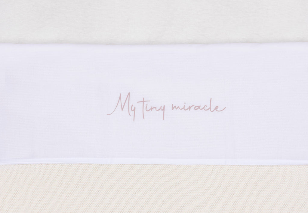 Jollein Fitted Sheet Crib 75x100cm | My Tiny Miracle Wild Rose