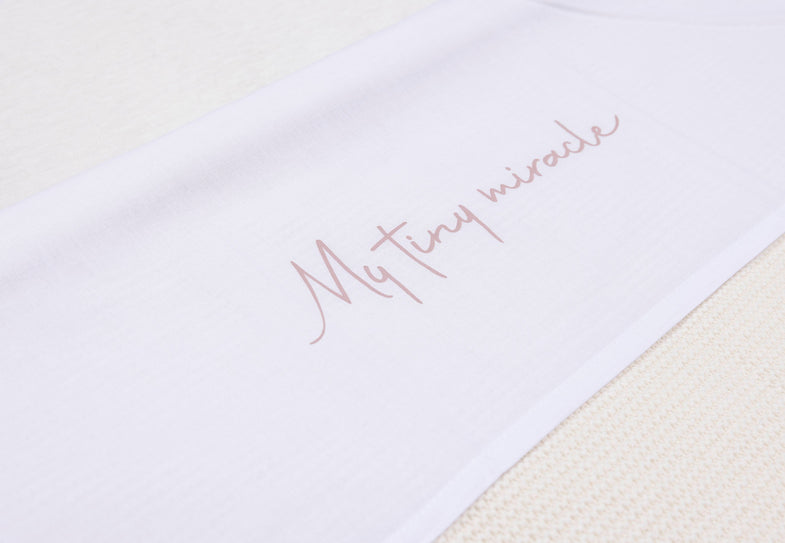 Jollein Fitted Sheet Crib 75x100cm | My Tiny Miracle Wild Rose