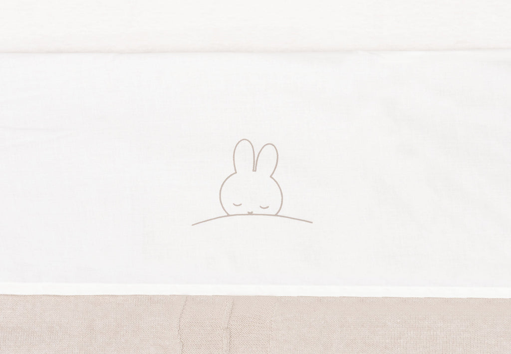 Jollein Fitted Sheet Cradle 75x100cm Sleepy Miffy | Funghi