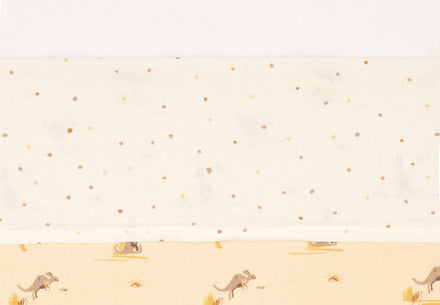 Jollein Sheet Crib 75x100cm | Kangaroots Dusty Dot