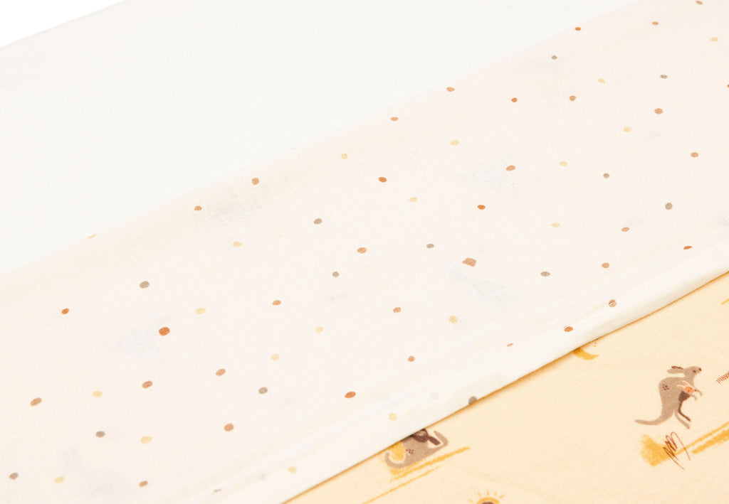 Jollein Bed Bed 120x150cm Kangaroots Dusty Dot