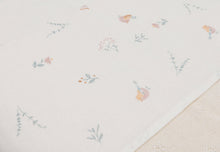 Jollein Crib sheet 120x150cm Lovely Birds