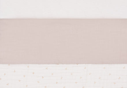 Jollein Sheet Cot 120x150cm | Slub Nougat