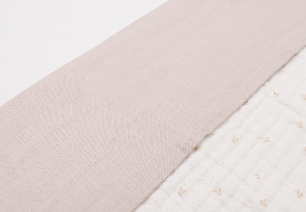 Jollein Sheet Cot 120x150cm | Slub Nougat