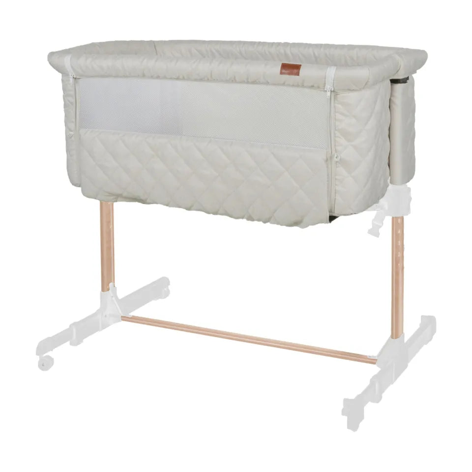 Quax Crib Side by Side Co-Sleeper | Clay