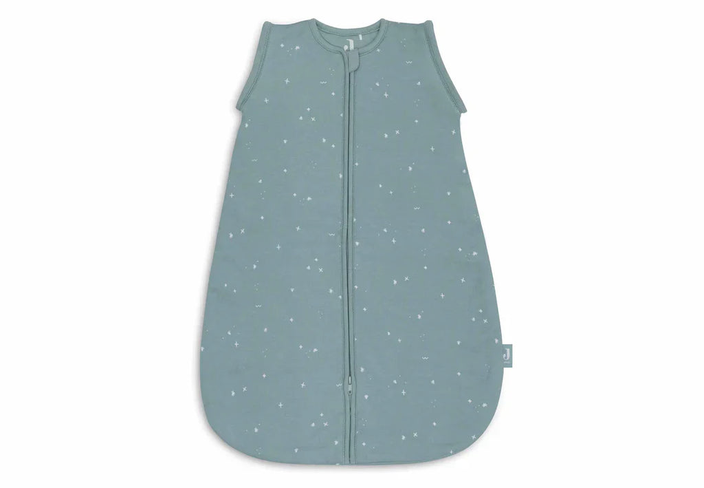 Jollein Sleeping Bag With Removable Sleeves Around 60cm Twinkling Sea Green