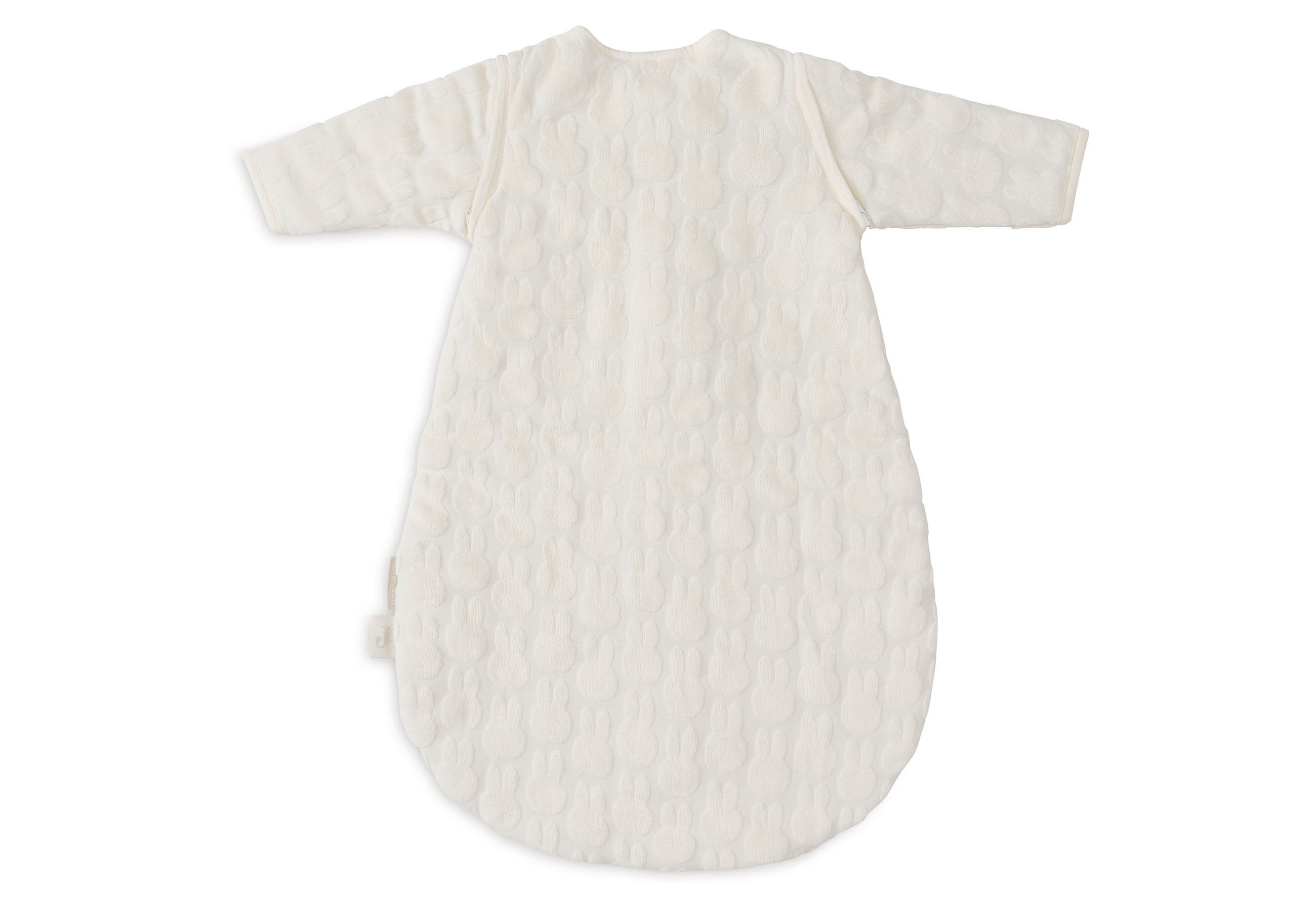 Jollein Sleeping Bag With Removable Sleeves Round 60cm Miffy Jacquard Ivory