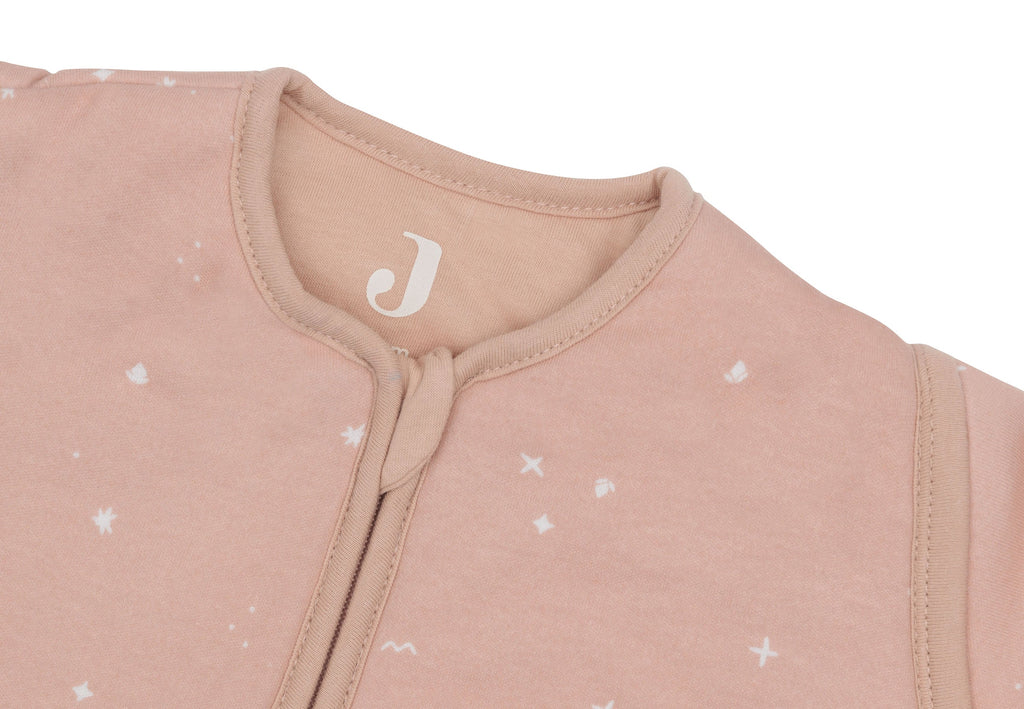 Jollein Sleeping Bag With Removable Sleeves 90cm Twinkling Wild Rose