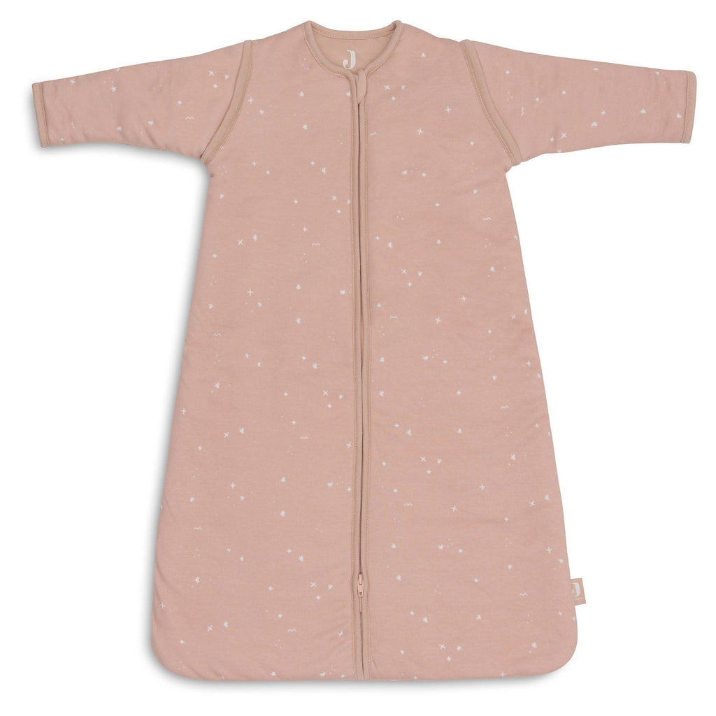 Jollein Sleeping Bag With Removable Sleeves 90cm Twinkling Wild Rose