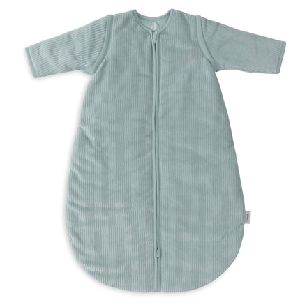 Jollein Sleeping Bag With Removable Sleeves Around 90cm Rib Sea Green