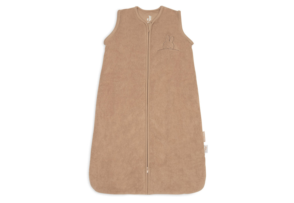 Jollein Baby Sleeping Bag with Detachable Sleeves 90cm Sleepy Miffy Terry | Biscuit