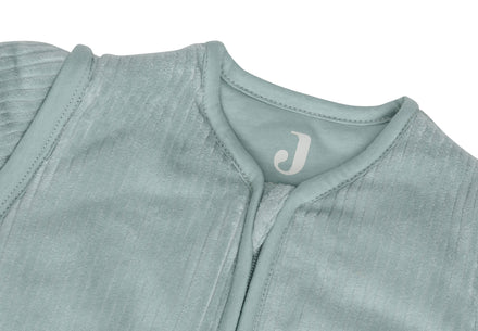 Jollein Sleeping Bag With Removable Sleeves Around 110cm Rib Sea Green