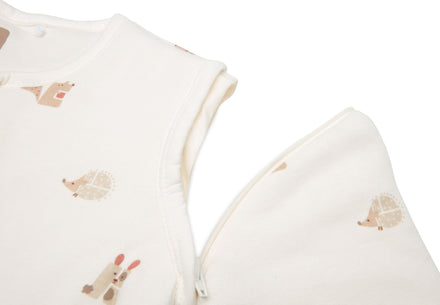 Jollein Baby Sleeping Bag with Detachable Sleeves 70cm | Animal Friends