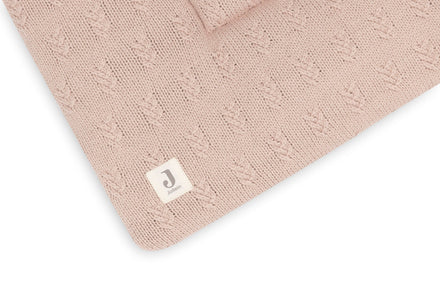 Jollein Play Pen Cloth 75x95cm | Grain Knit Wild Rose