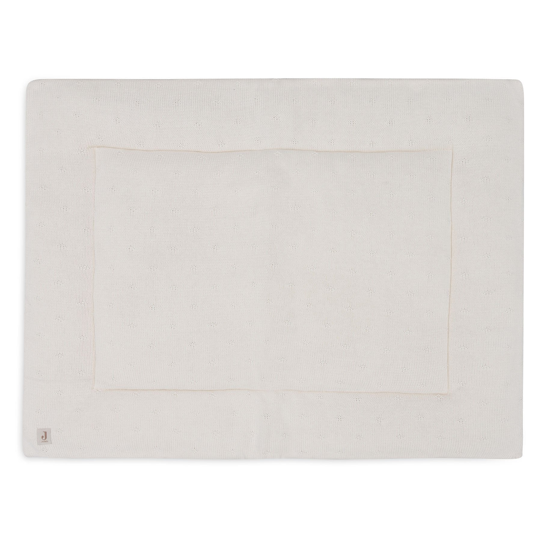 Jollein Playpen Rug 75x95cm Cozy Knit Ivory