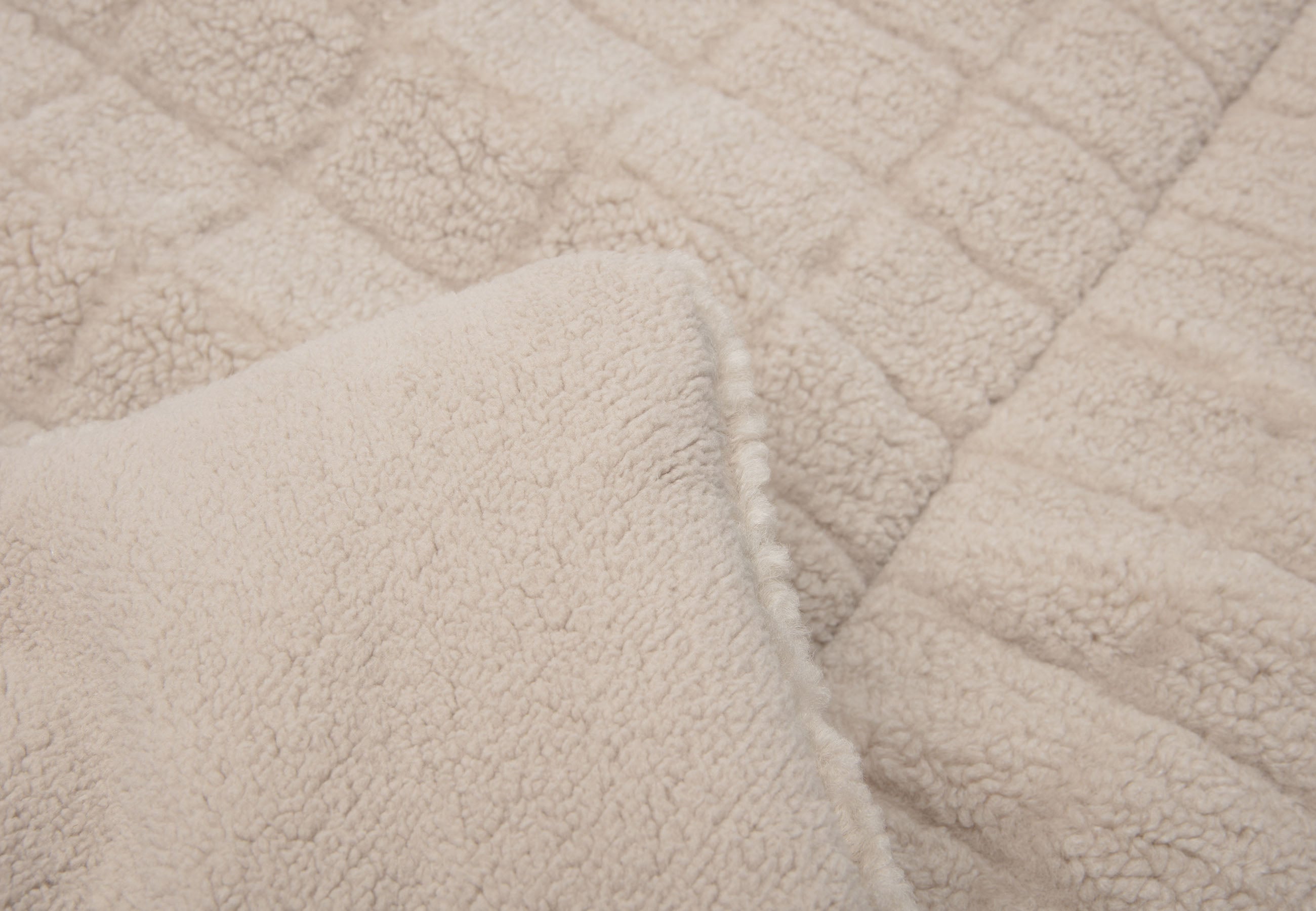 Jollein Playpen Rug 75x95cm Playpen Teddy | Warm Sand