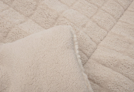 Jollein Playpen Rug 75x95cm Playpen Teddy | Warm Sand