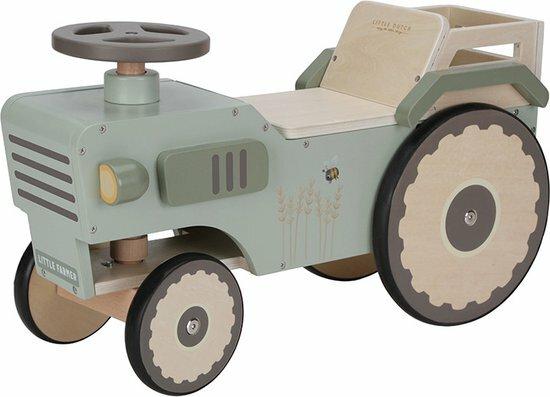 Little Dutch Wooden 4-wheeler tractor | Little Farm