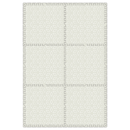 Evibell Puzzle Mat Play Mat | Geometric Sand