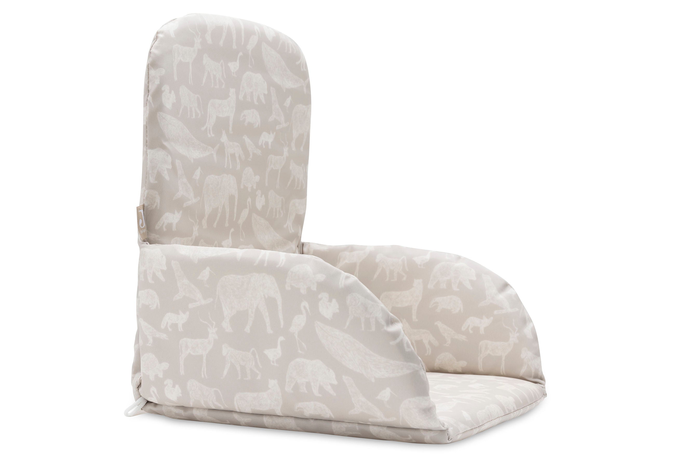 Jollein Universal chair cushion chair reducer | Animals Nougat