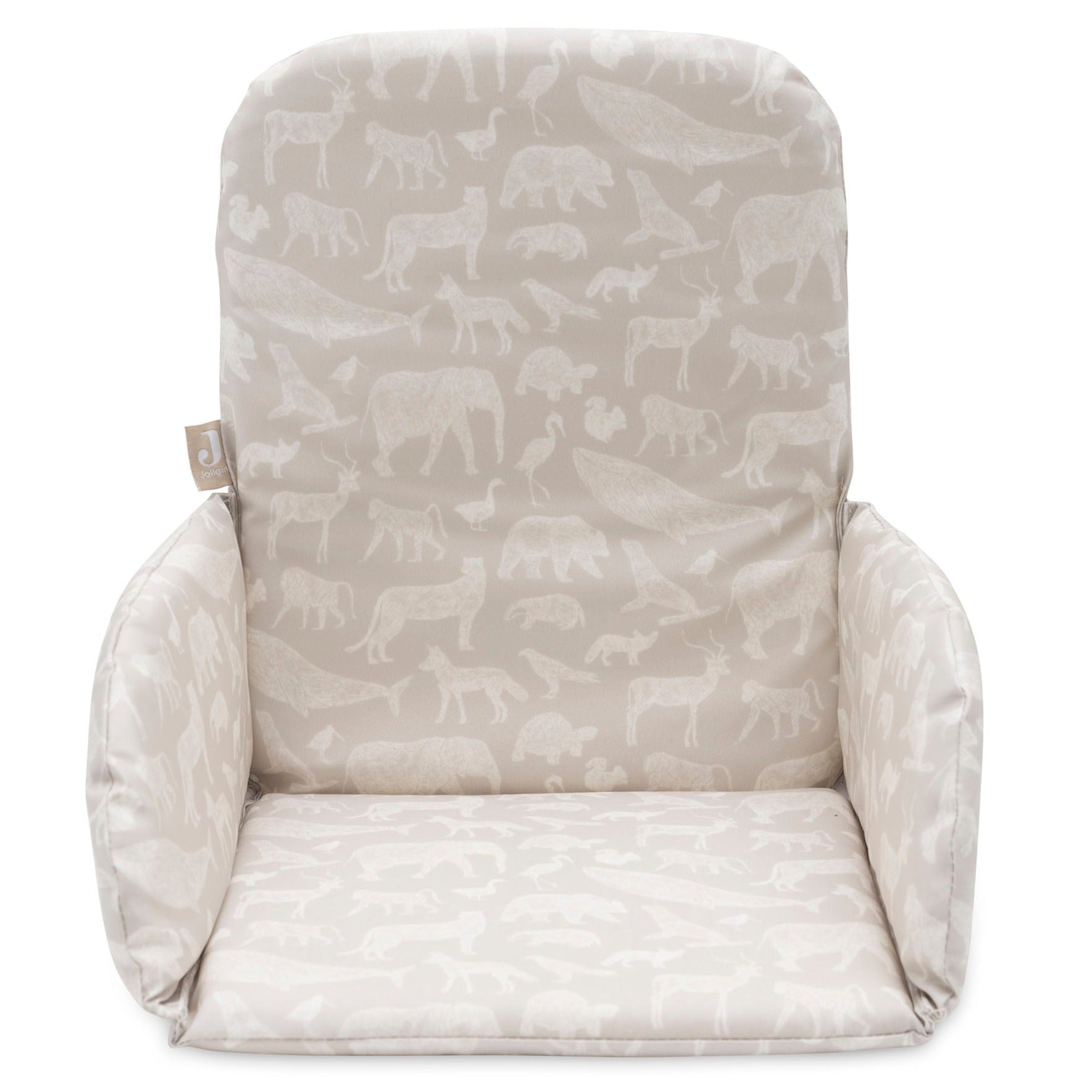 Jollein Universal chair cushion chair reducer | Animals Nougat