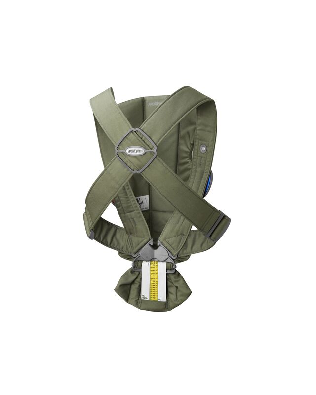 Babybjörn baby carrier mini | Woven dark green