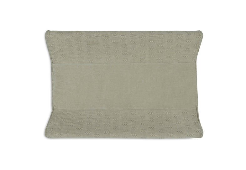 Jollein wash cushion cover Knit 50x70cm | Grain Knit Olive Green