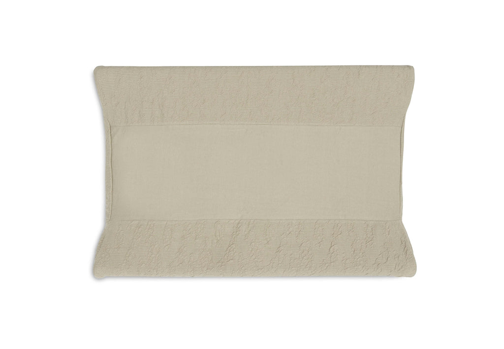 Jollein wash cushion cover Knit 50x70cm | Soft Waves Olive Green