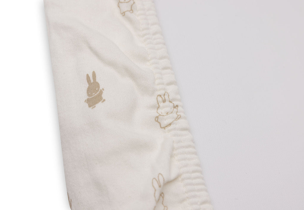 Jollein changing cushion cover Jersey 50x70cm Happy Miffy | Nougat