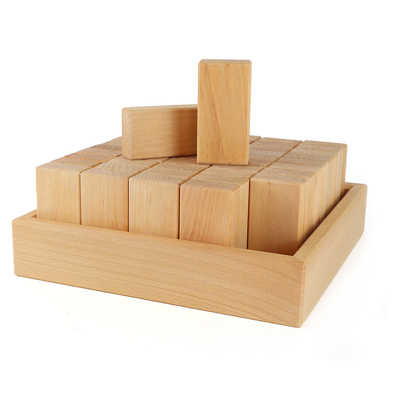 Bauspiel Wooden blocks set | 50 pieces