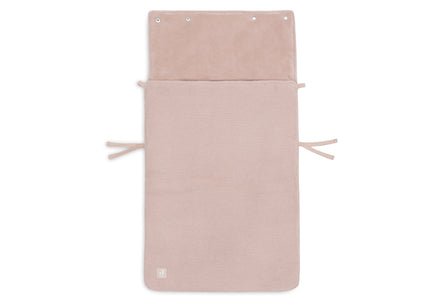 Jollein Footmuff Group 0+ 3/5 Point Harness Basic Knit | Wild Rose