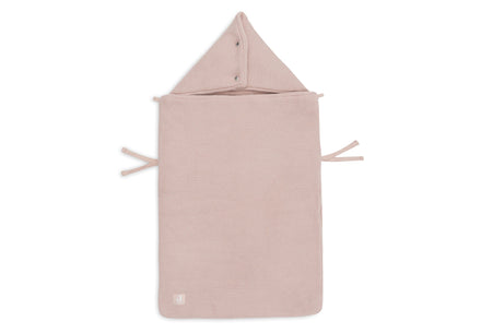 Jollein Footmuff Group 0+ 3/5 Point Harness Basic Knit | Wild Rose