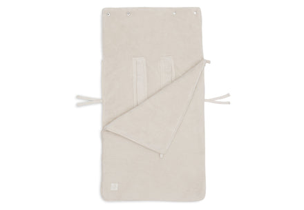 Jollein Footmuff Group 0+ 3/5 Point Harness Basic Knit | Oatmeal